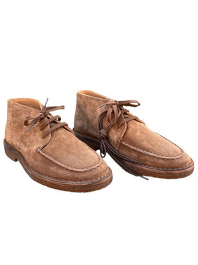 New Drake’s Crosby Chukka Boot Snuff Suede Crepe Soles Men’s Size UK 7 US 8